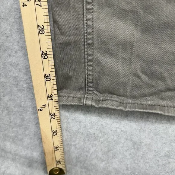 Signature Levi Strauss Mens Pants Sz 32x31 Gray Athletic Chino Classic Denim - Picture 8 of 14